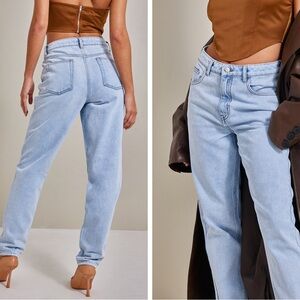 NEVER WORN prettylittlething Mom Jeans